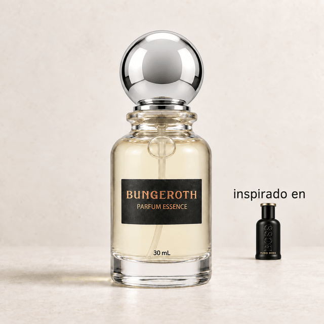 Emblema Clásico BUNGEROTH 30 mL, inspirado en Boss Bottled Parfum de Hugo Boss