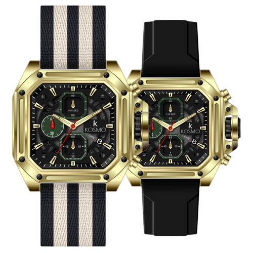RELOJ KOSMO K4189 CHRONO DOBLE PULSO