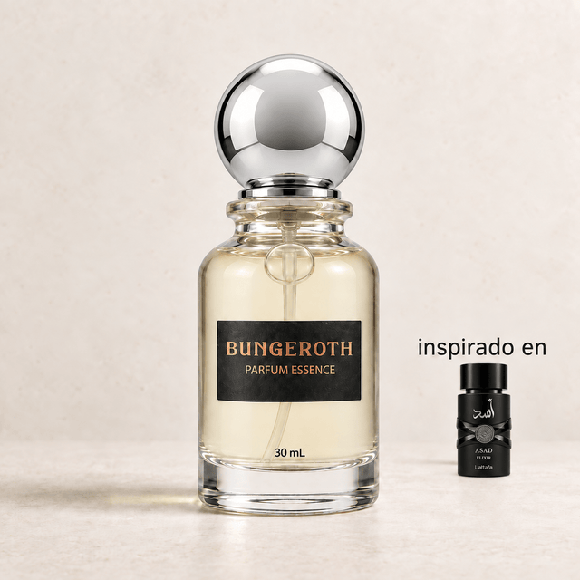 Royal Ember BUNGEROTH 30 mL, inspirado en Asad Elixir de Lattafa
