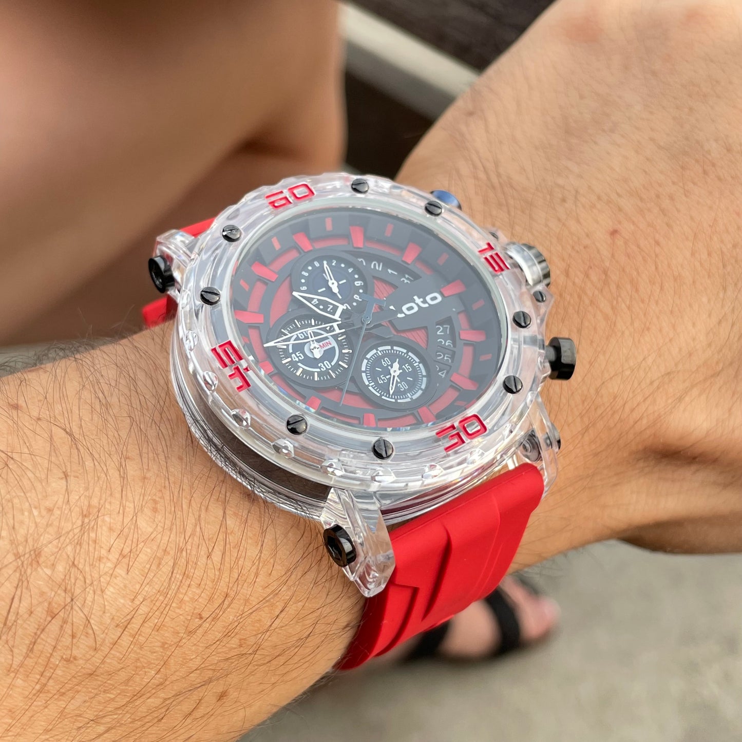 RELOJ LOTO CRONOGRAFO HOMBRE LT-2433