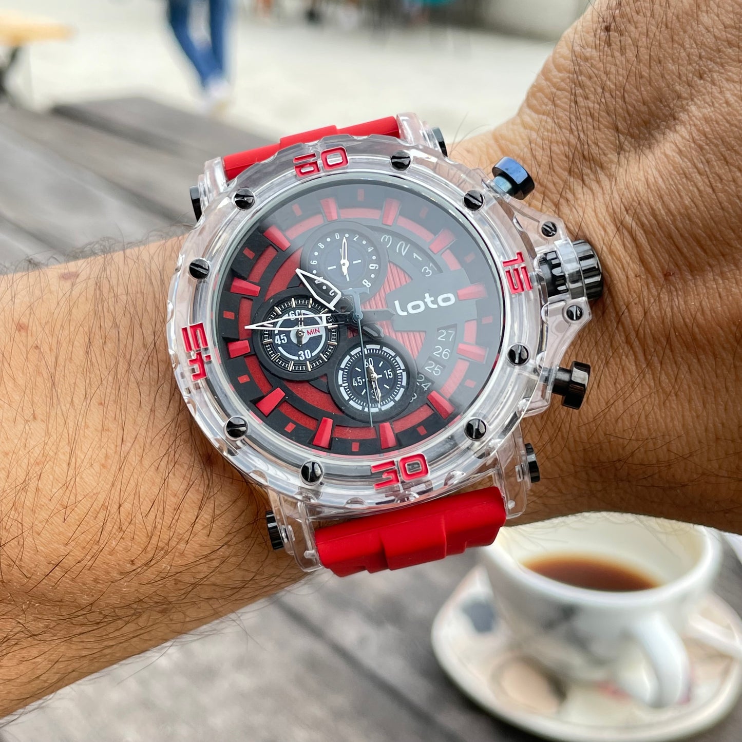 RELOJ LOTO CRONOGRAFO HOMBRE LT-2433