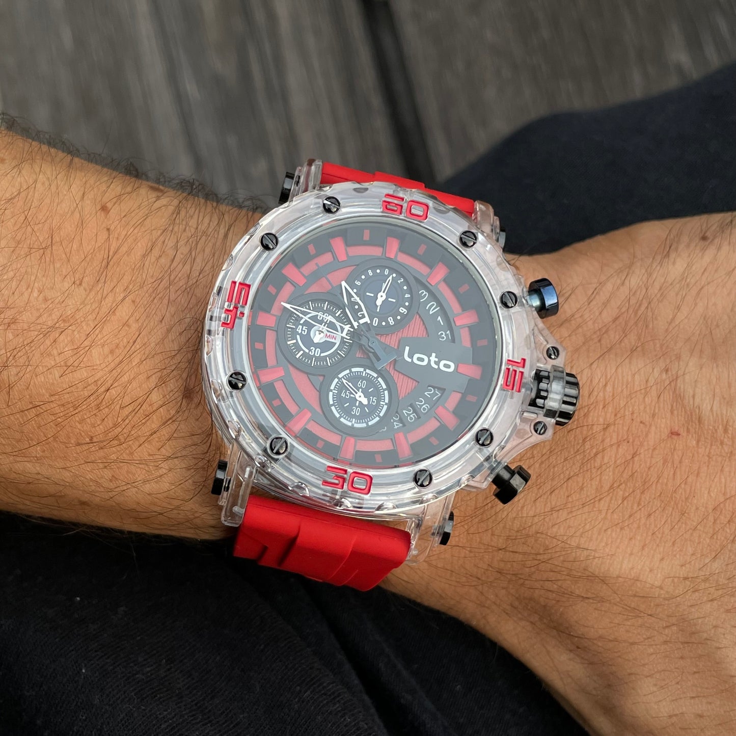 RELOJ LOTO CRONOGRAFO HOMBRE LT-2433