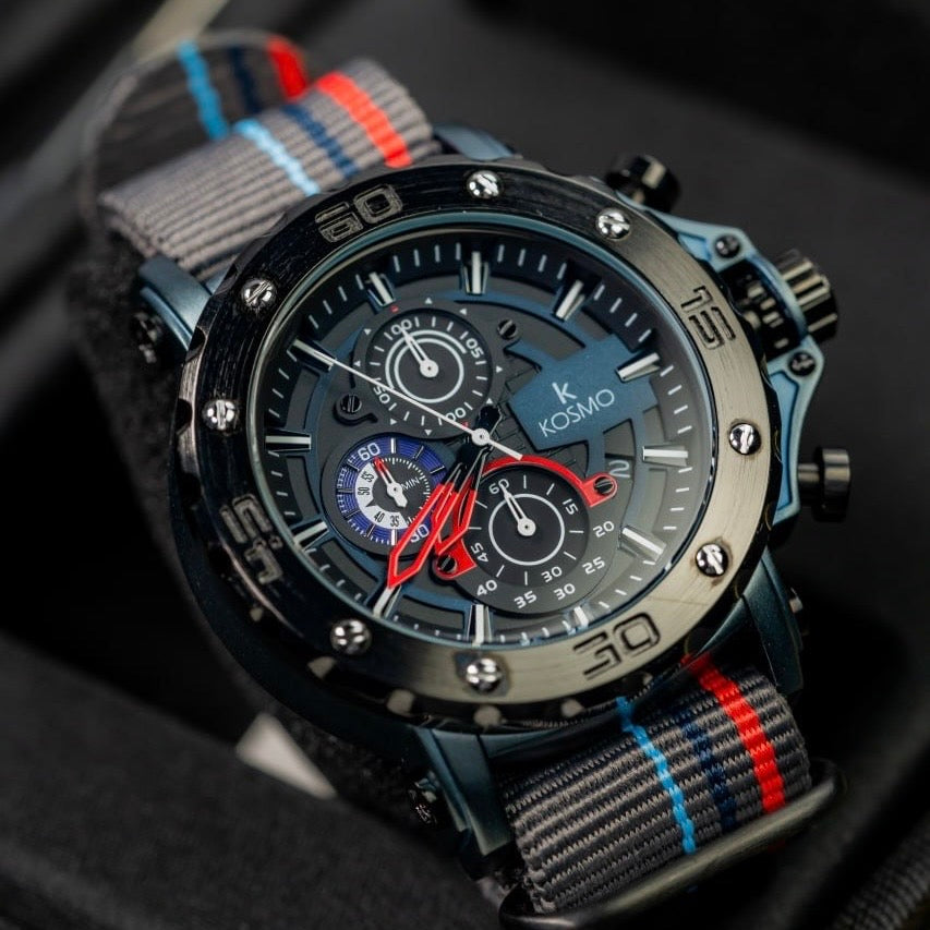 RELOJ KOSMO K3932 CHRONO DOBLE PULSO