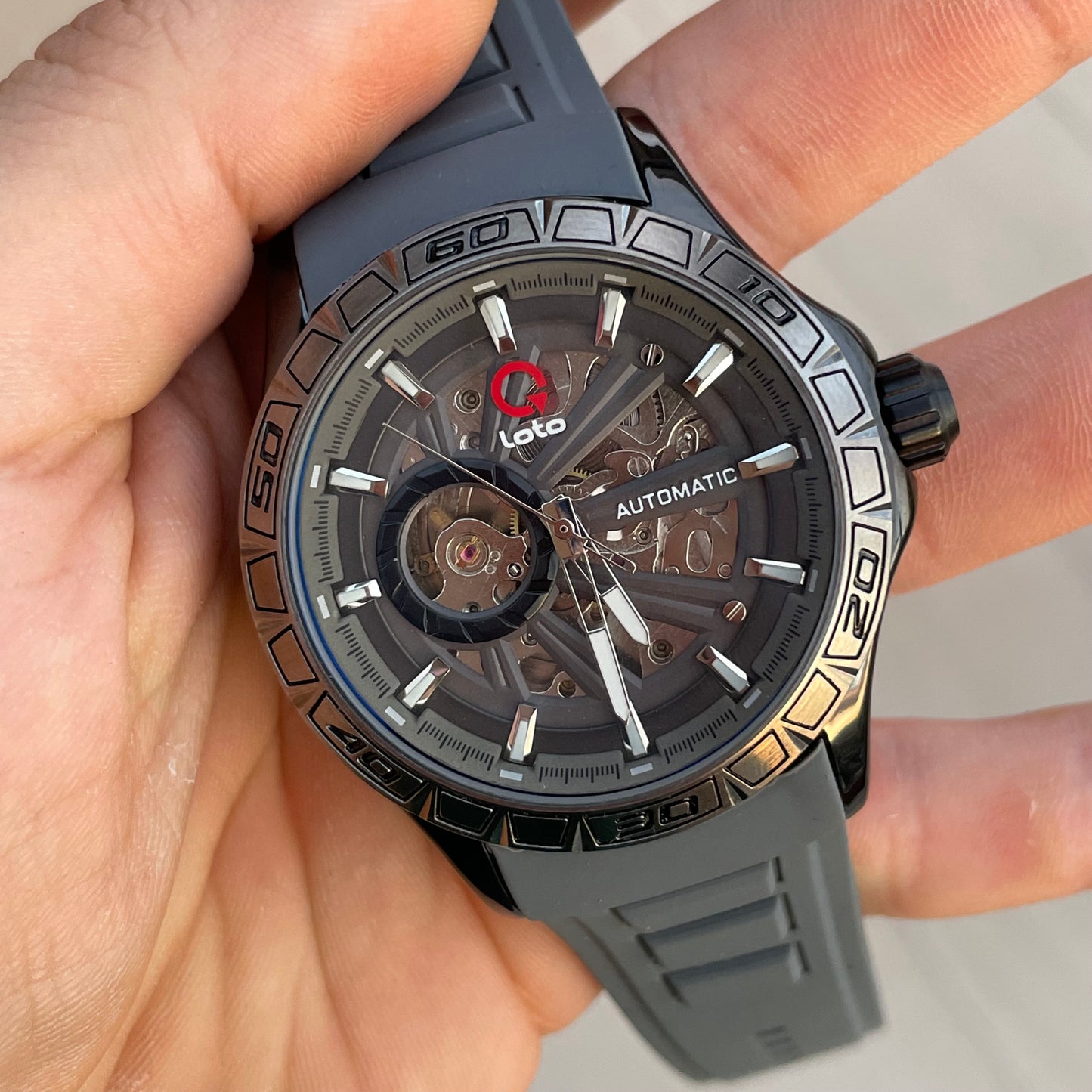 RELOJ LOTO AUTOMÁTICO LT-2501 RACEMASTER