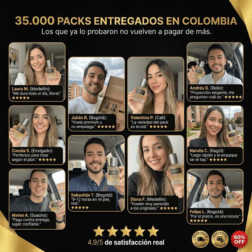 Arma tu Colección de 6 Perfumes Premium