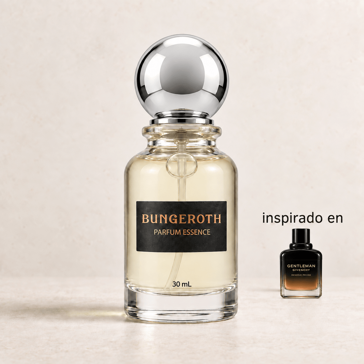 Caballero Reserva BUNGEROTH 30 mL, inspirado en Gentleman Réserve Privée de Givenchy