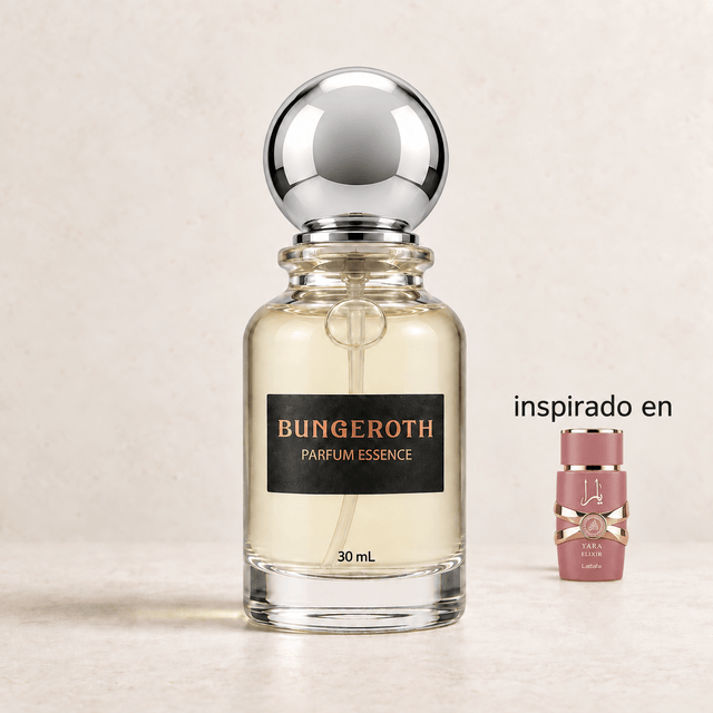 Caramel Bloom BUNGEROTH 30 mL, inspirado en Yara Elixir de Lattafa