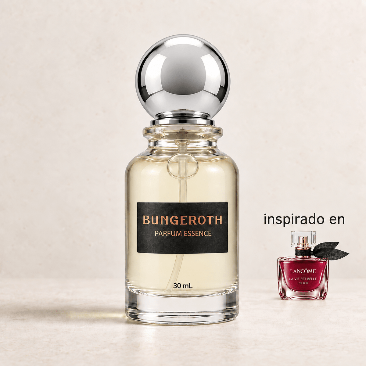 Elixir de Belleza BUNGEROTH 30 mL, inspirado en La Vie Est Belle L’Elixir de Lancôme