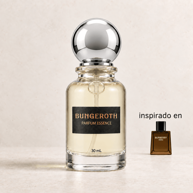 Espíritu Héroe BUNGEROTH 30 mL, inspirado en Hero Eau de Parfum de Burberry