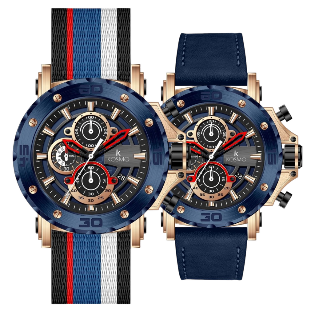 RELOJ KOSMO K3932 CHRONO DOBLE PULSO