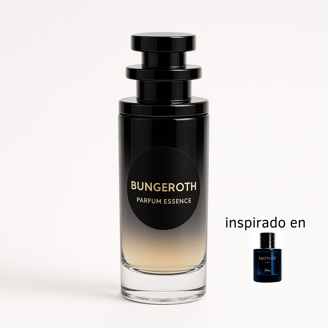 Nocturne Ember (inspirado en Sauvage Elixir men)