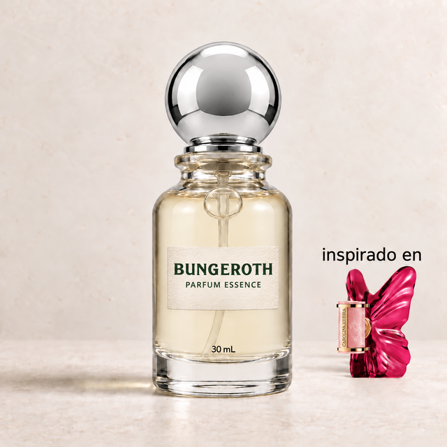Mariposa Radiante BUNGEROTH 30 mL, inspirado en La Bomba de Carolina Herrera