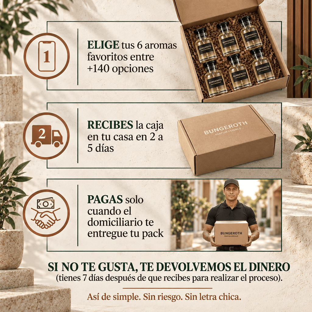 Cómo comprar y elegir tus seis aromas Bungeroth