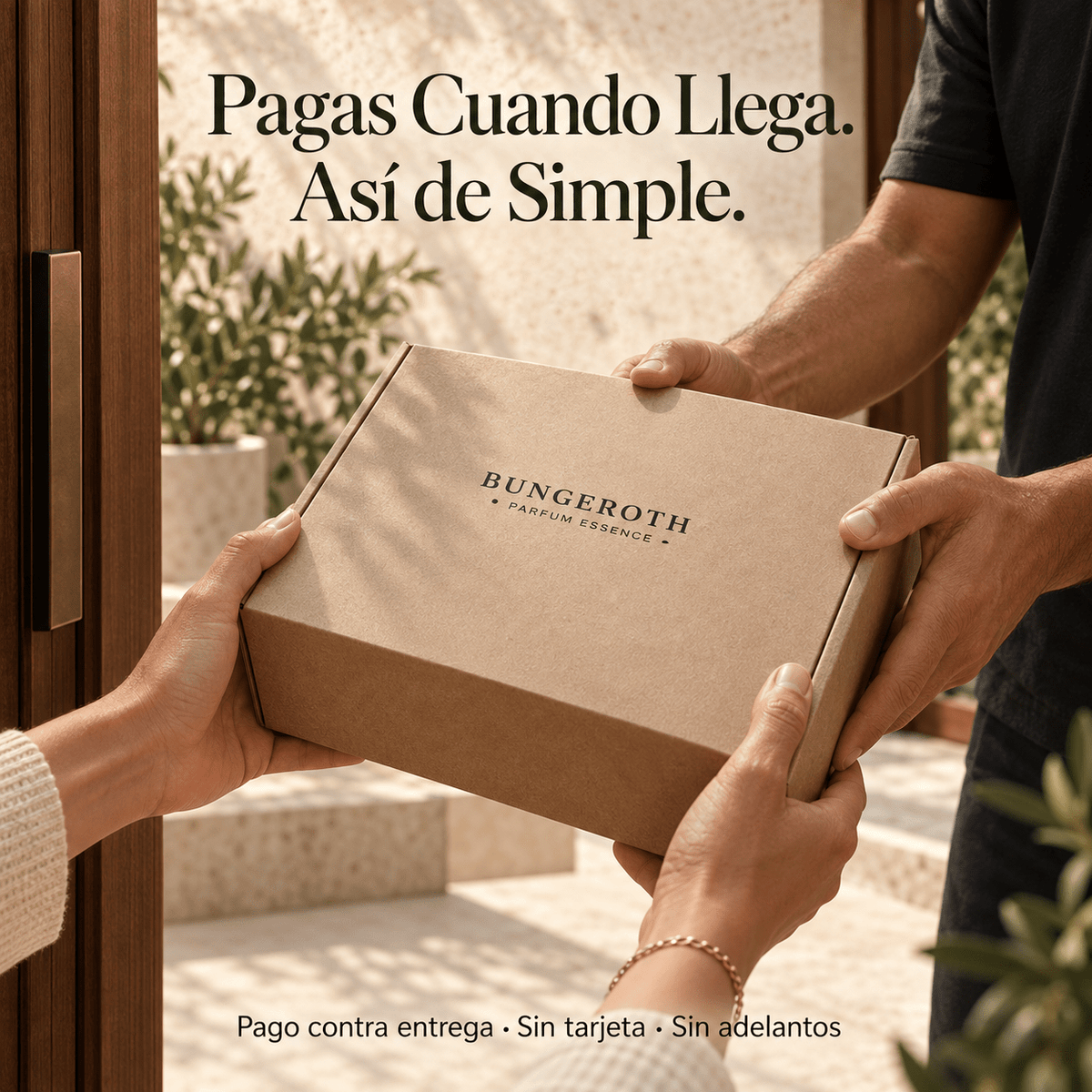 Bungeroth · Pagas Cuando Llega. Así de Simple.