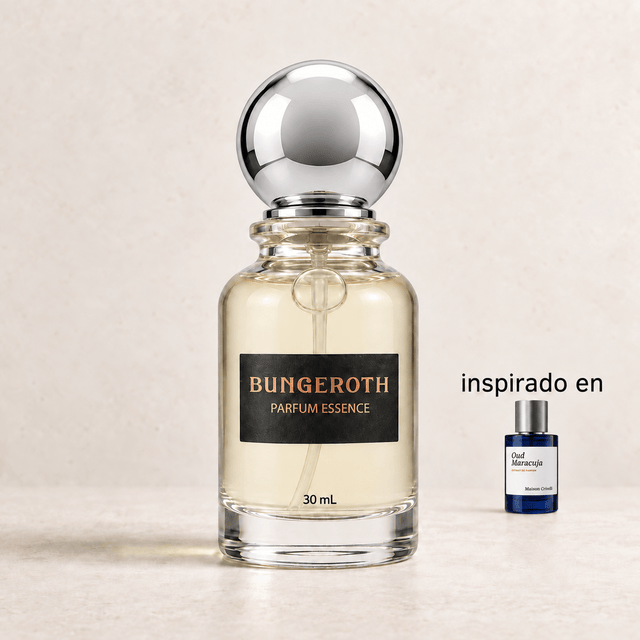 Pasión Exótica BUNGEROTH 30 mL, inspirado en Oud Maracujá de Maison Crivelli