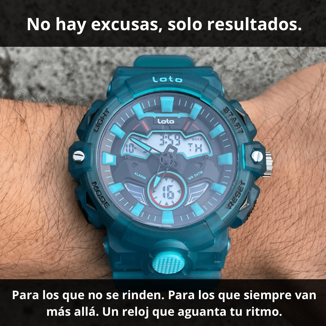 RELOJ LOTO HOMBRE DEPORTIVO