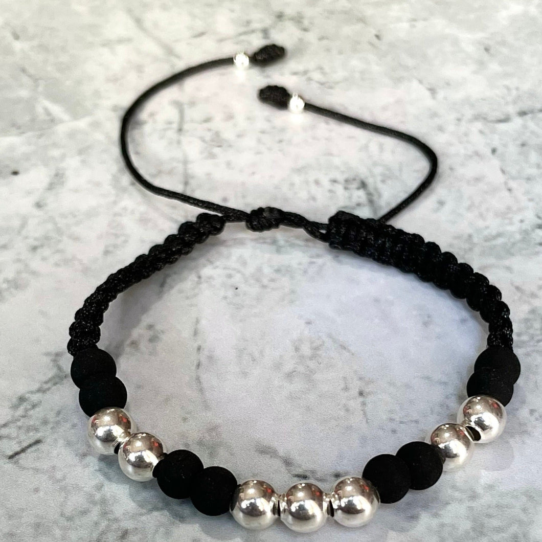 Pulsera silver londres black