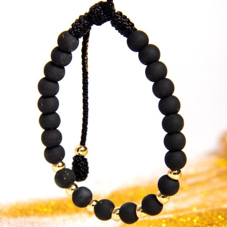 Pulsera golden black
