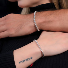 Cargar imagen en el visor de la galería, Pulseras pareja silver
