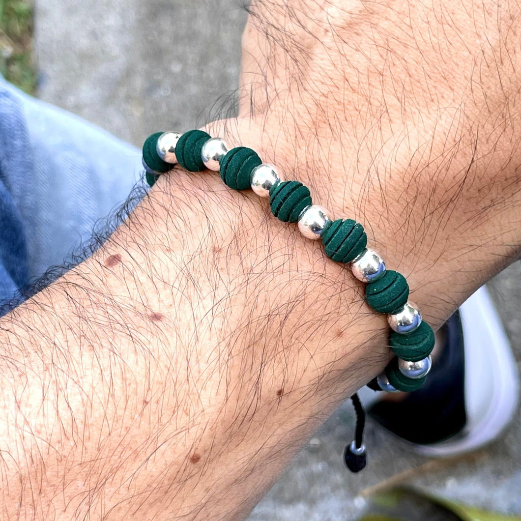 Pulsera Silver militar hombre