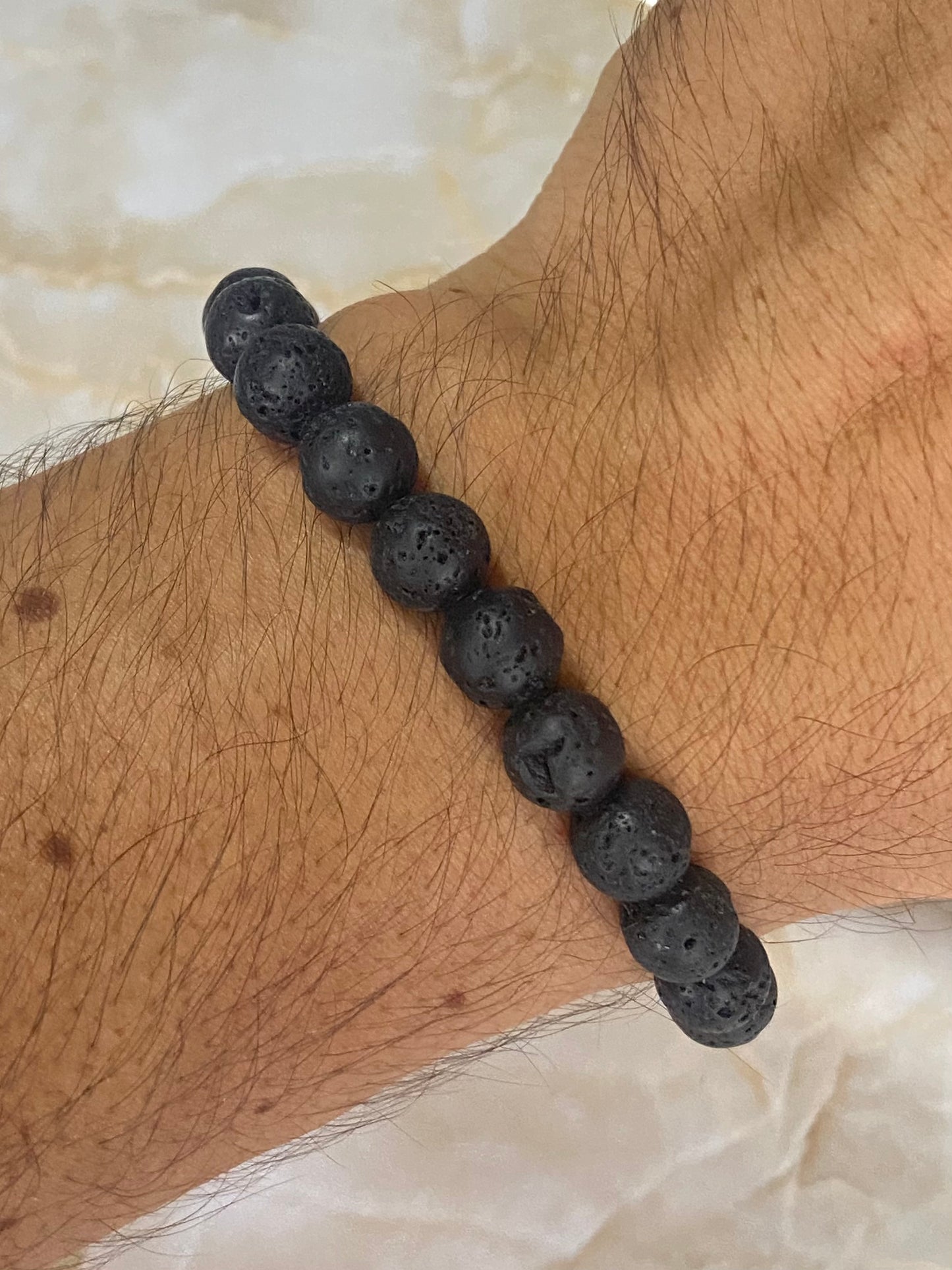 Pulsera volcanica 8mm