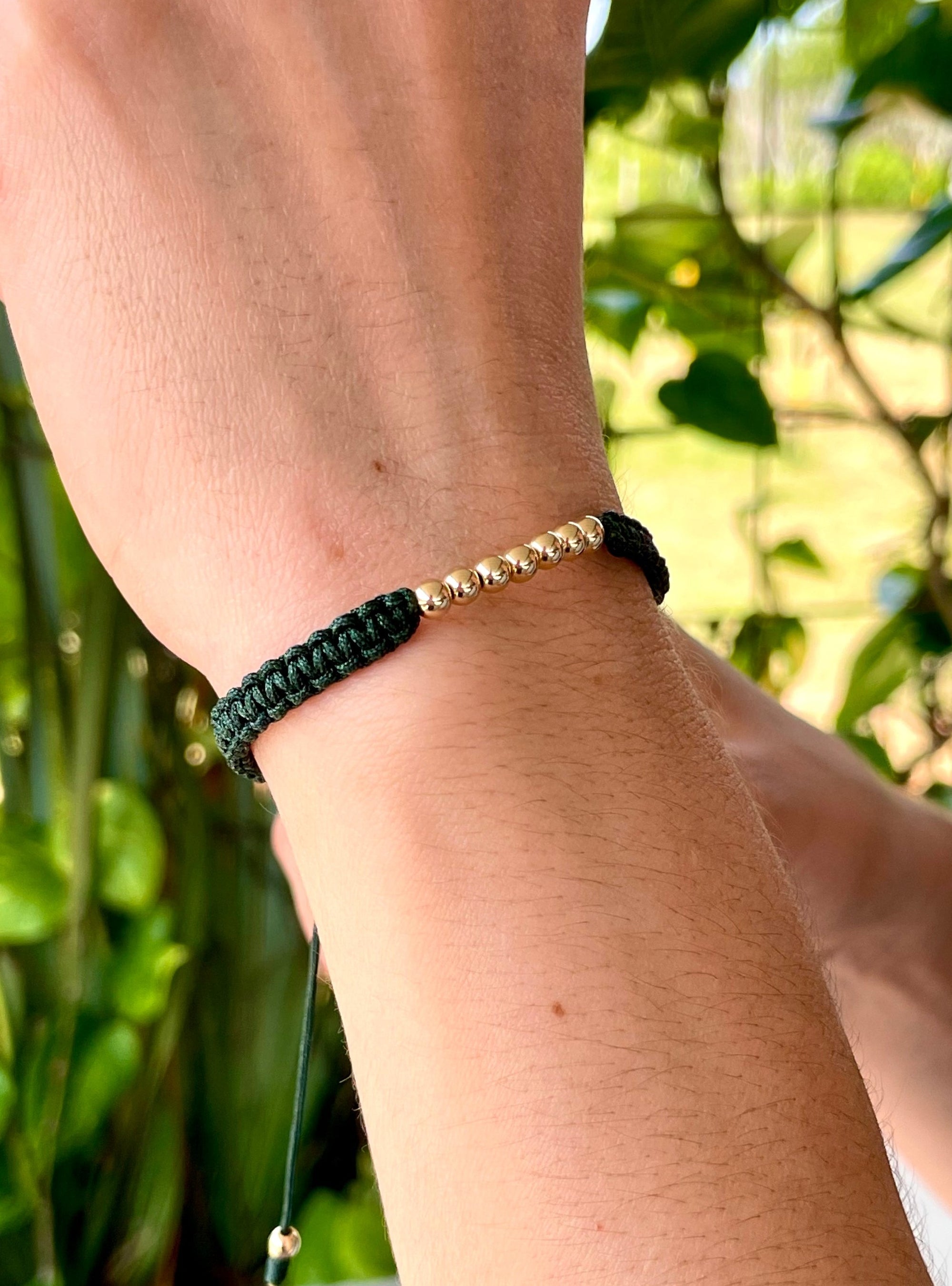 pulsera tejida dama