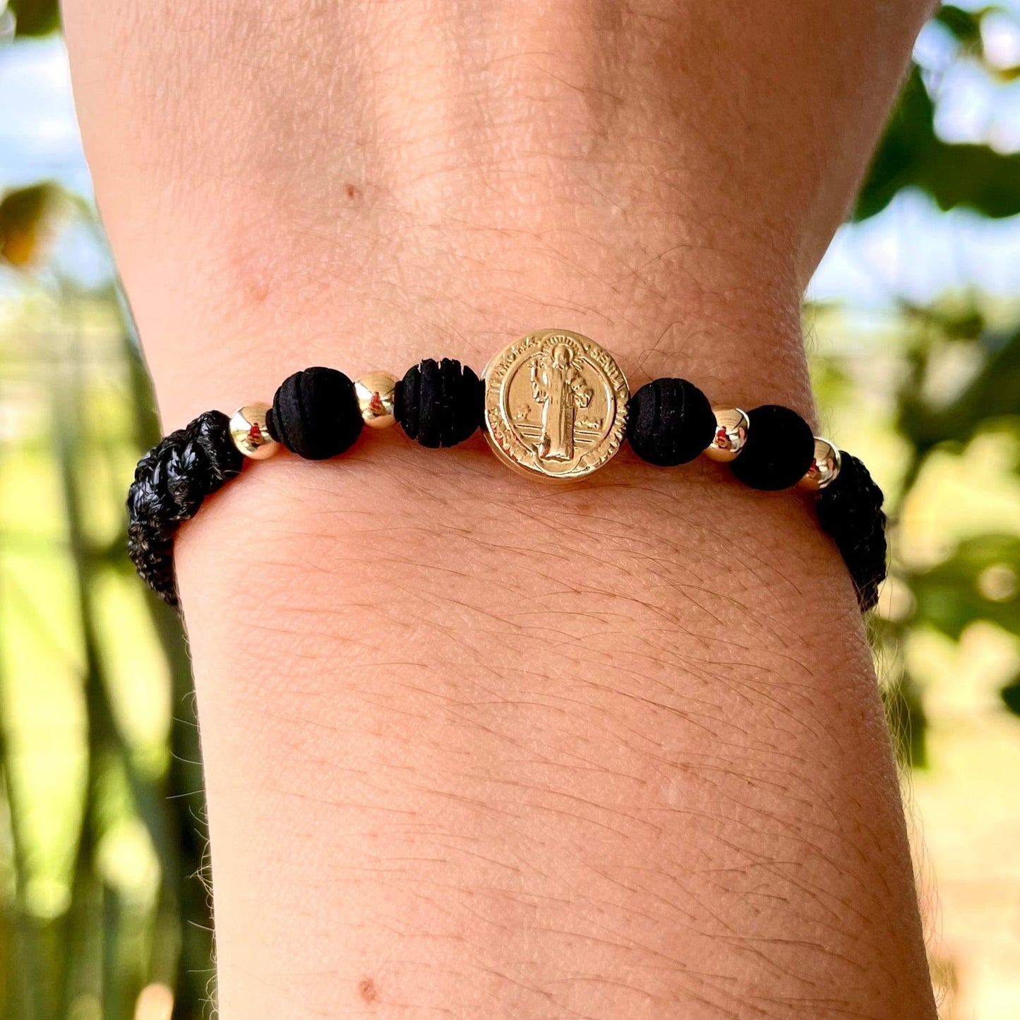 pulsera tejida dama san benito