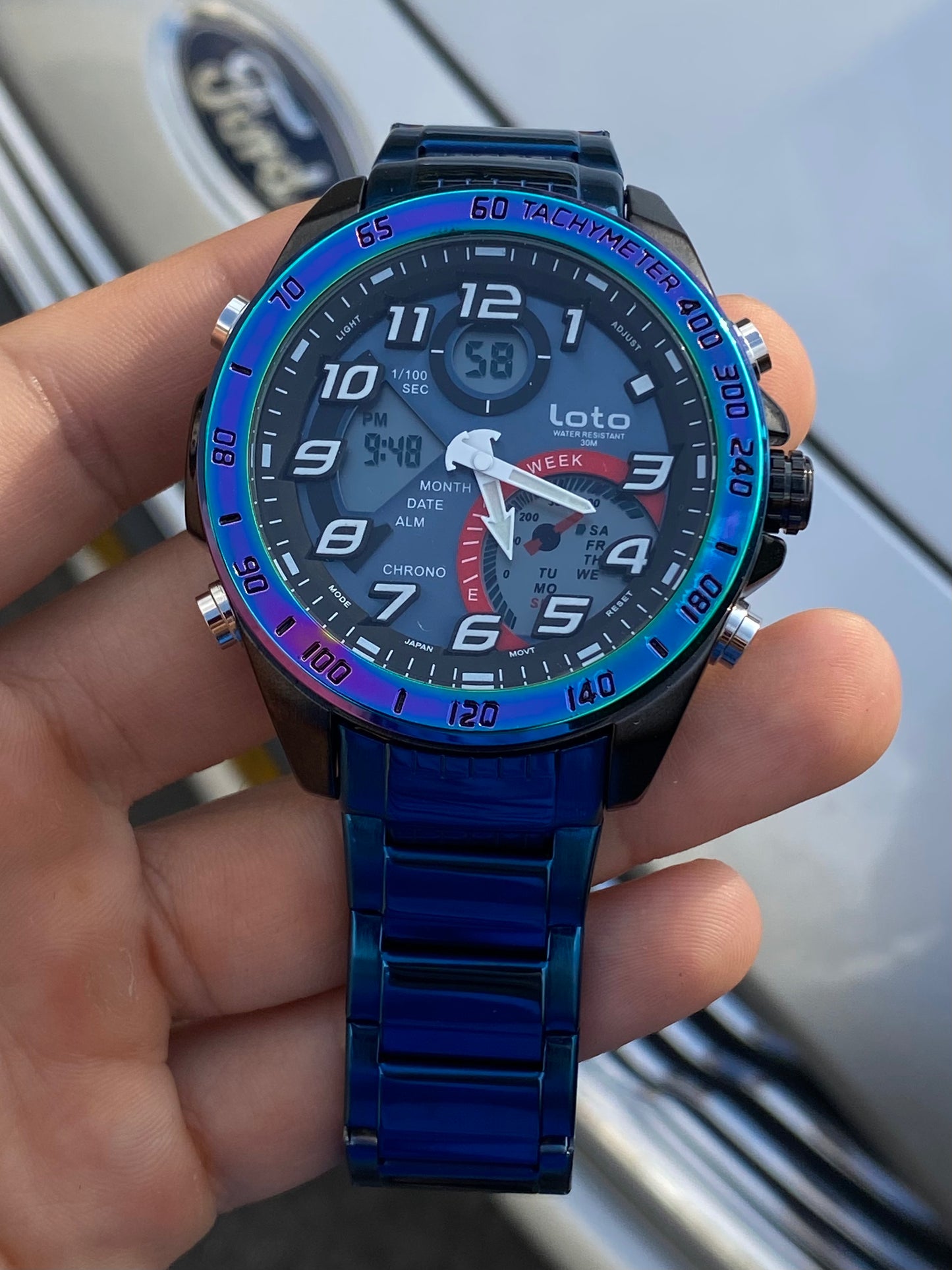 RELOJ LOTO CABALLERO