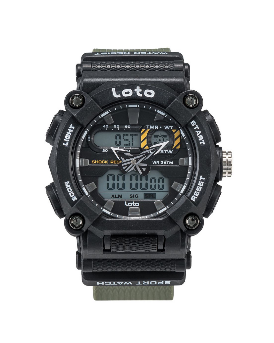 RELOJ LOTO CABALLERO