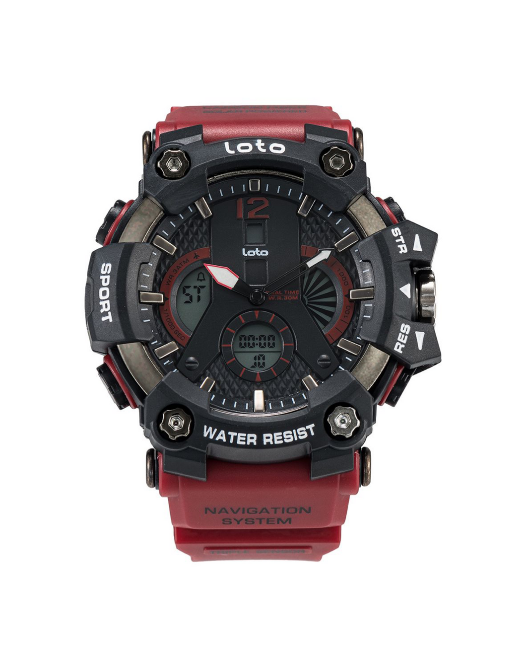 RELOJ LOTO CABALLERO