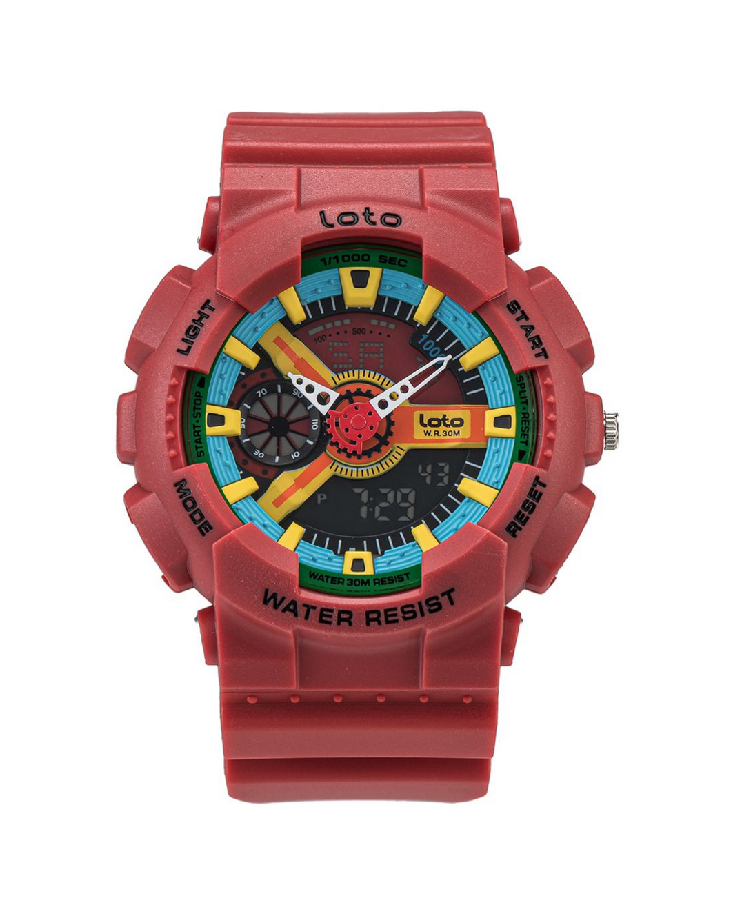 RELOJ LOTO CABALLERO