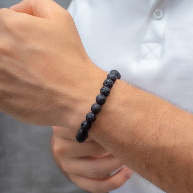 Pulsera volcanica 8mm