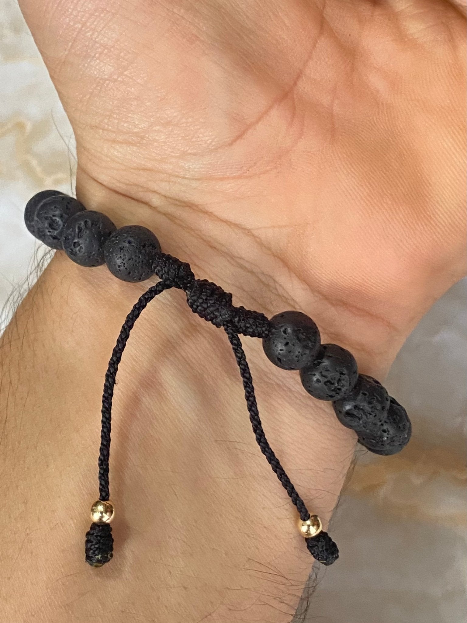 Pulsera volcanica 8mm